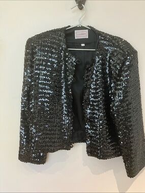 Black sequin jacket